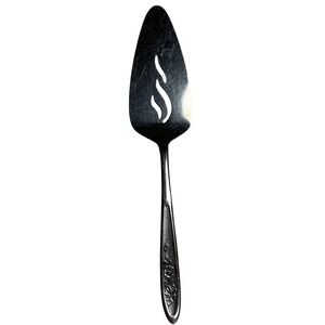Ekco Eterna Country Garden Stainless Steel Pie Cake Server Floral Rose Japan